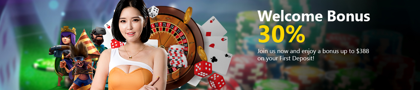 Welcome Bonus 30%